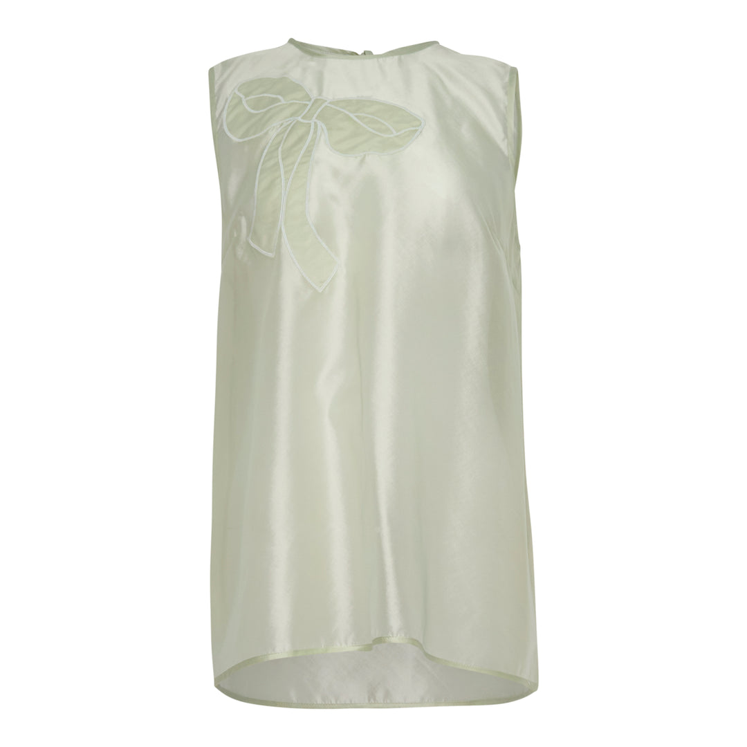 Hybrid Organza Top