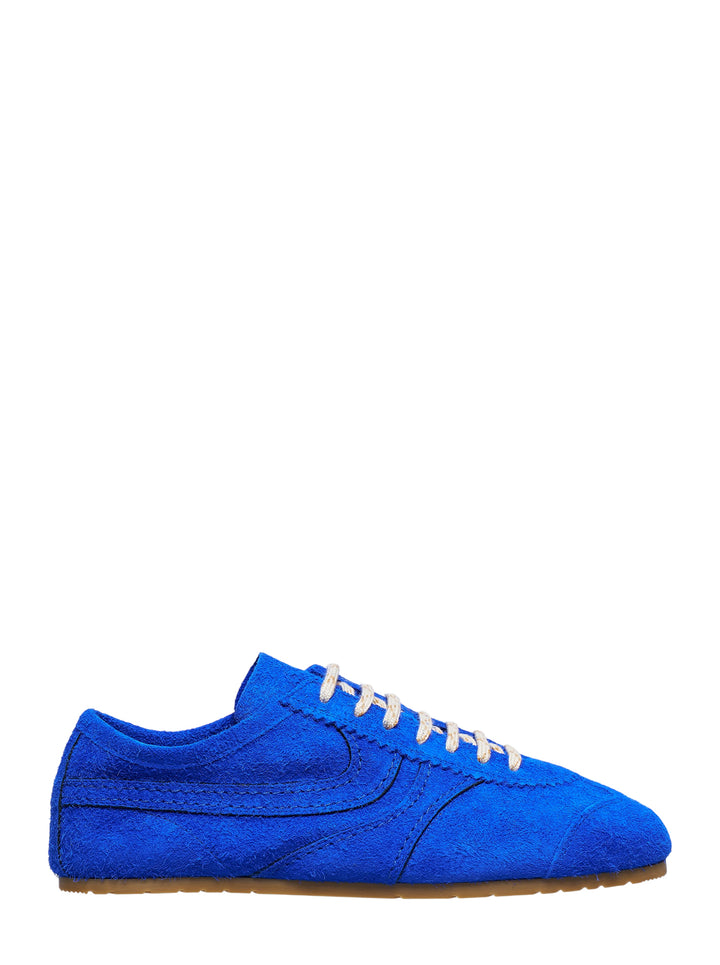 Dries Van Noten Slim Suede and Nappa Sneakers