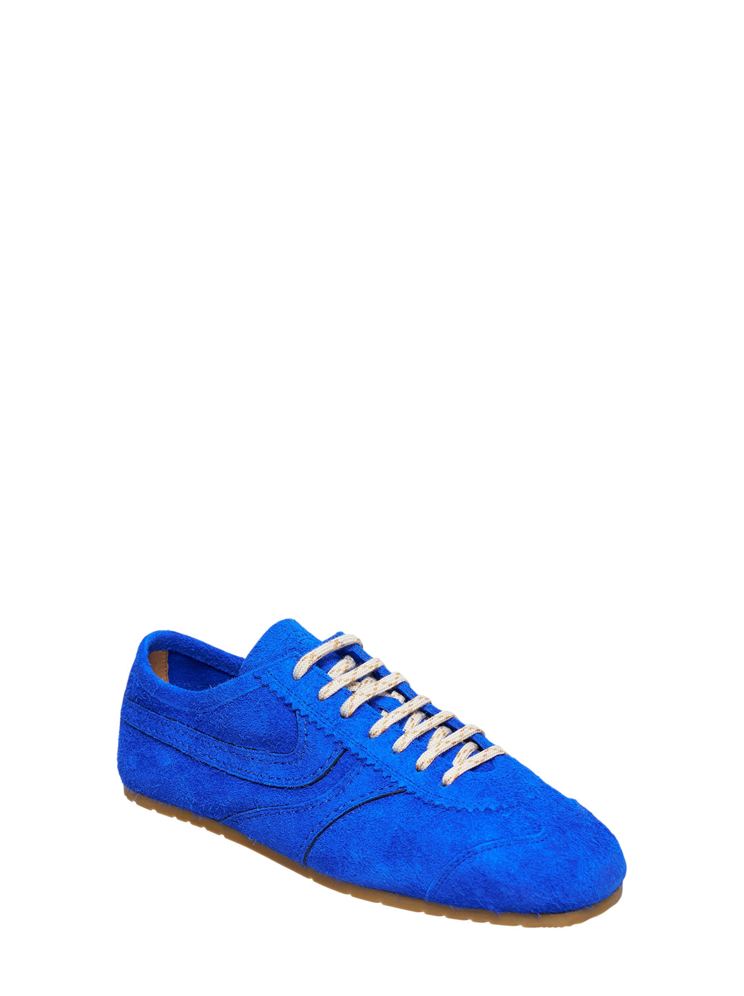 Dries Van Noten Slim Suede and Nappa Sneakers - view 2