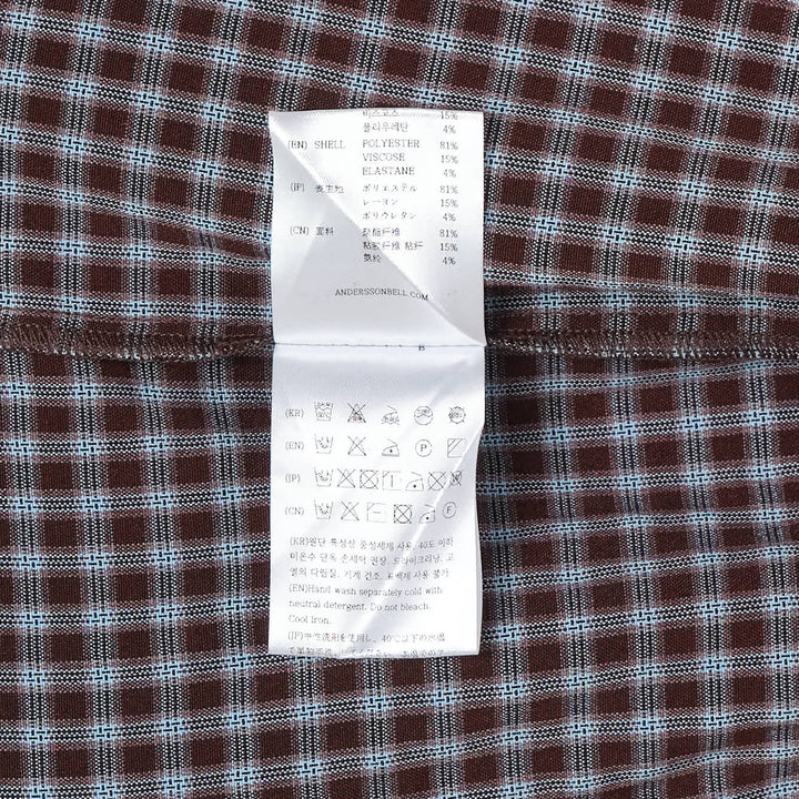 Maey Check Layered Shirt