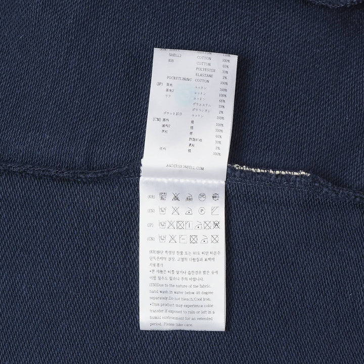 Unisex Patchwork Zip Hoodie