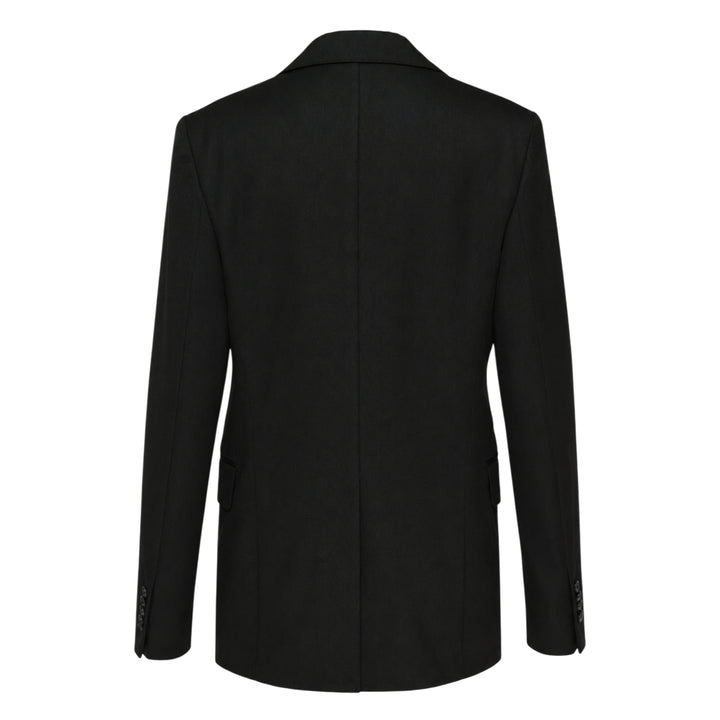Grommet Ring Hem Slice Jacket