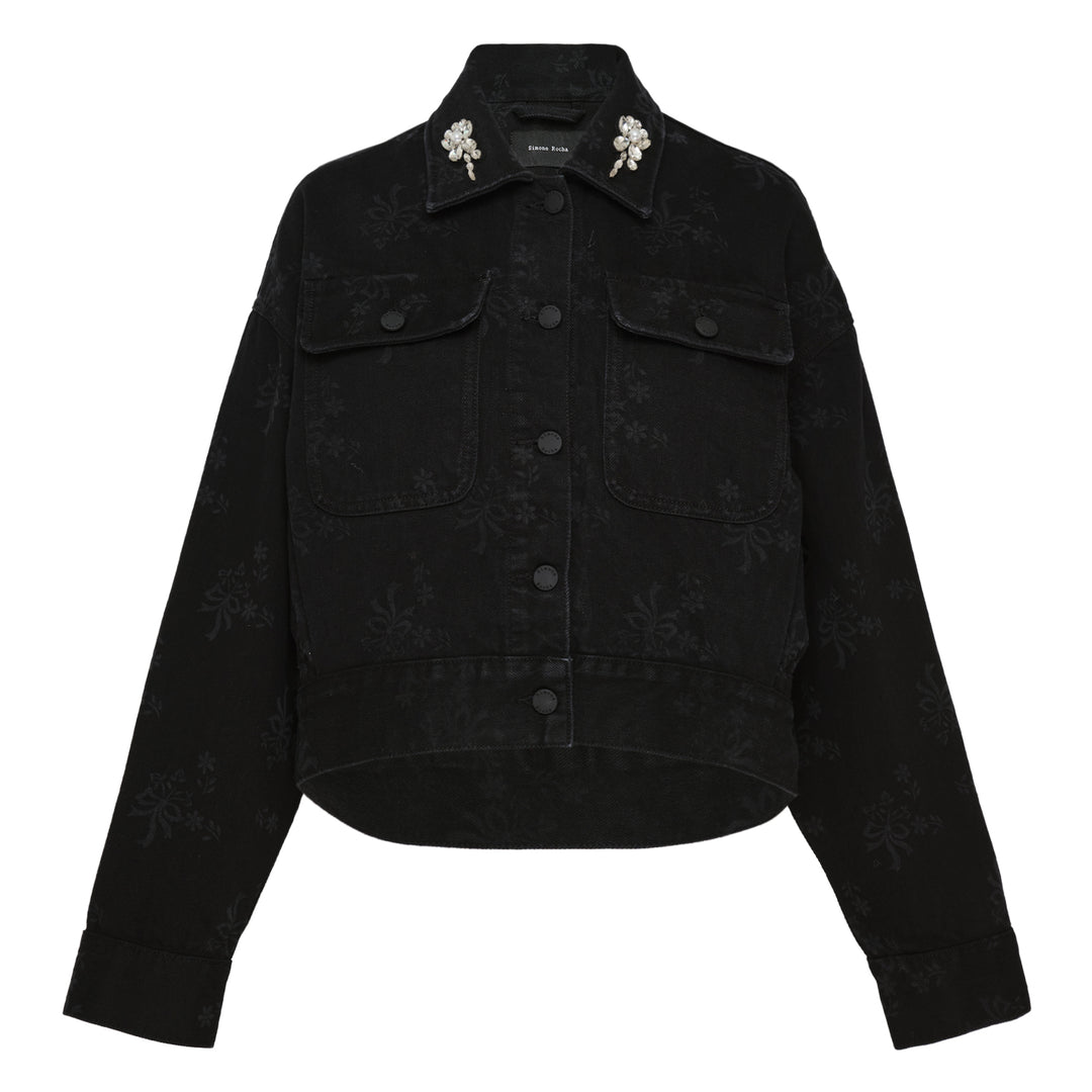 Cropped Utility Pocket Jacket