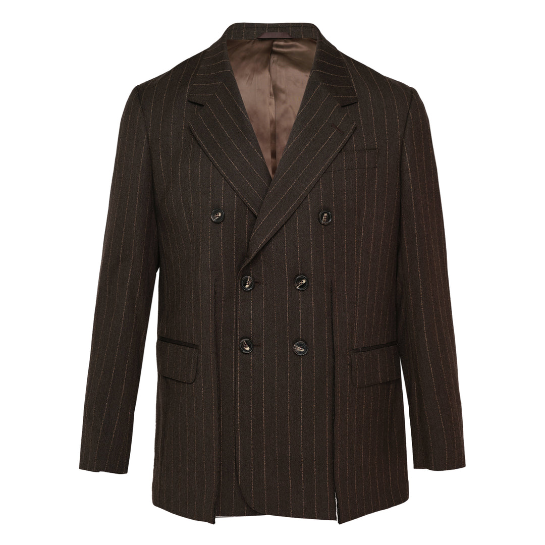Double Breasted Pinstripe Jacket
