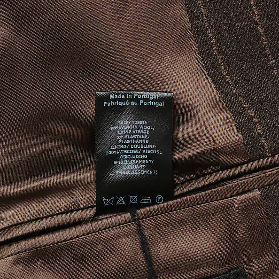 Double Breasted Pinstripe Jacket