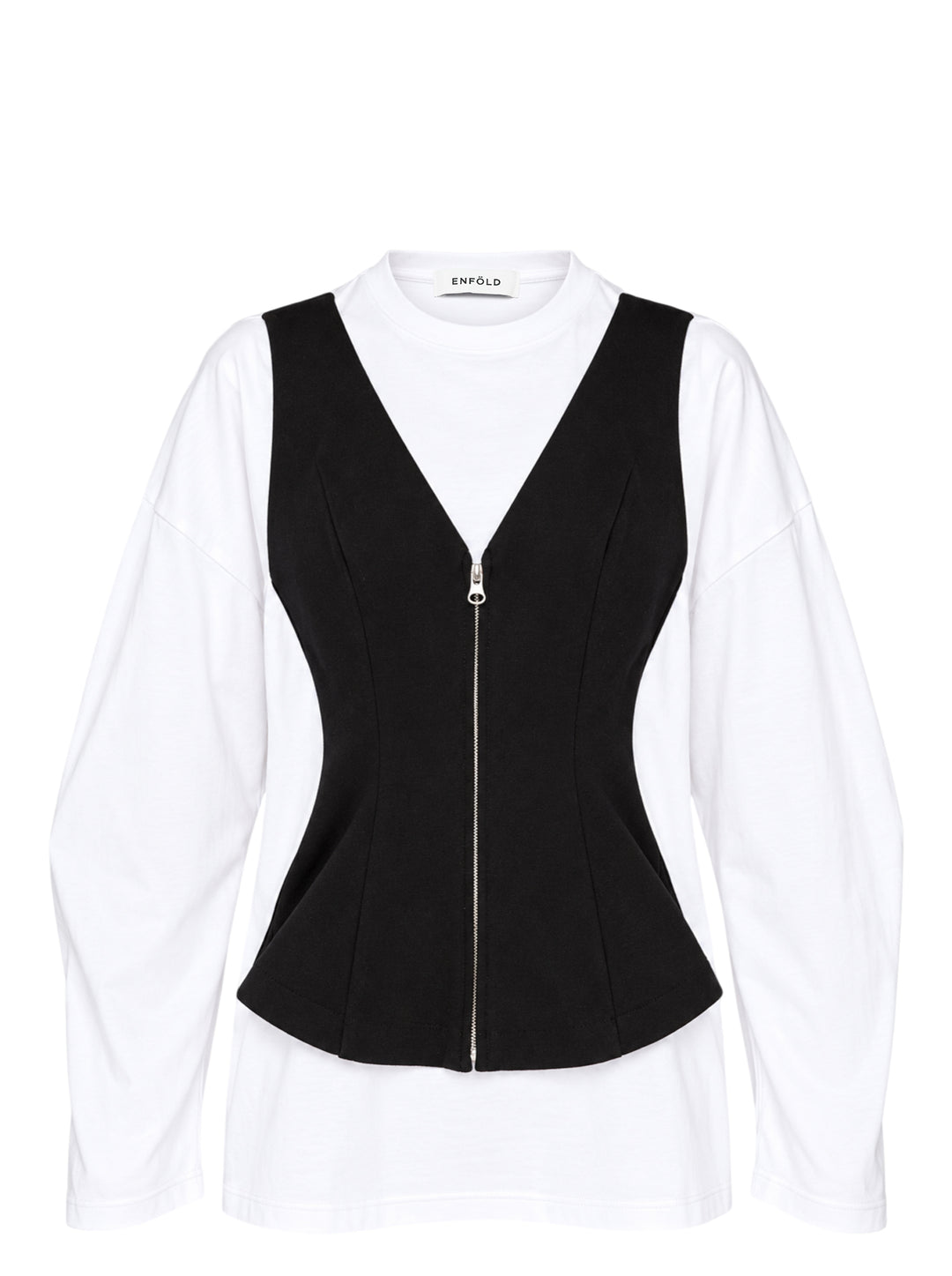 ENFOLD Layered Long Sleeve Tee