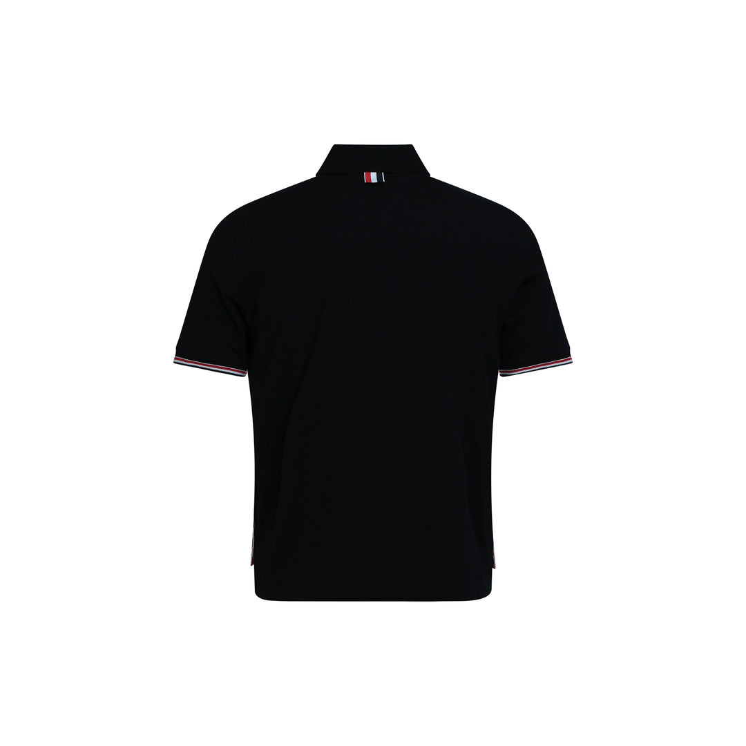 Short Sleeve Rib Cuff Polo