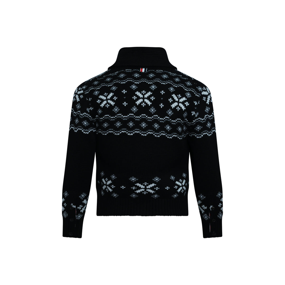 Icelandic Fair Isle Cardigan