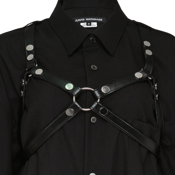 Oversized Shirt Dress With Harness