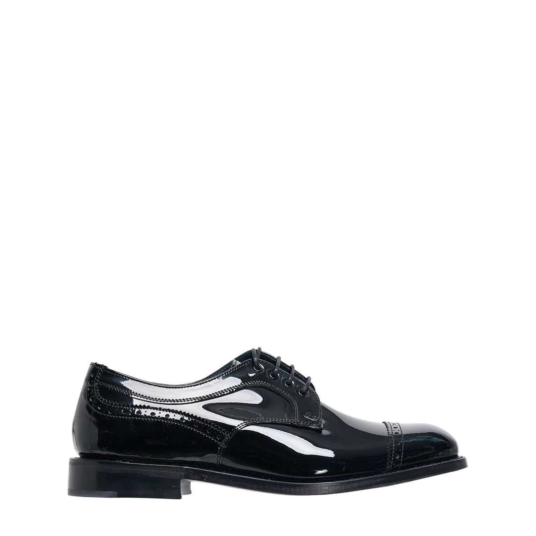 x Tricker's Patent Oxford Shoes