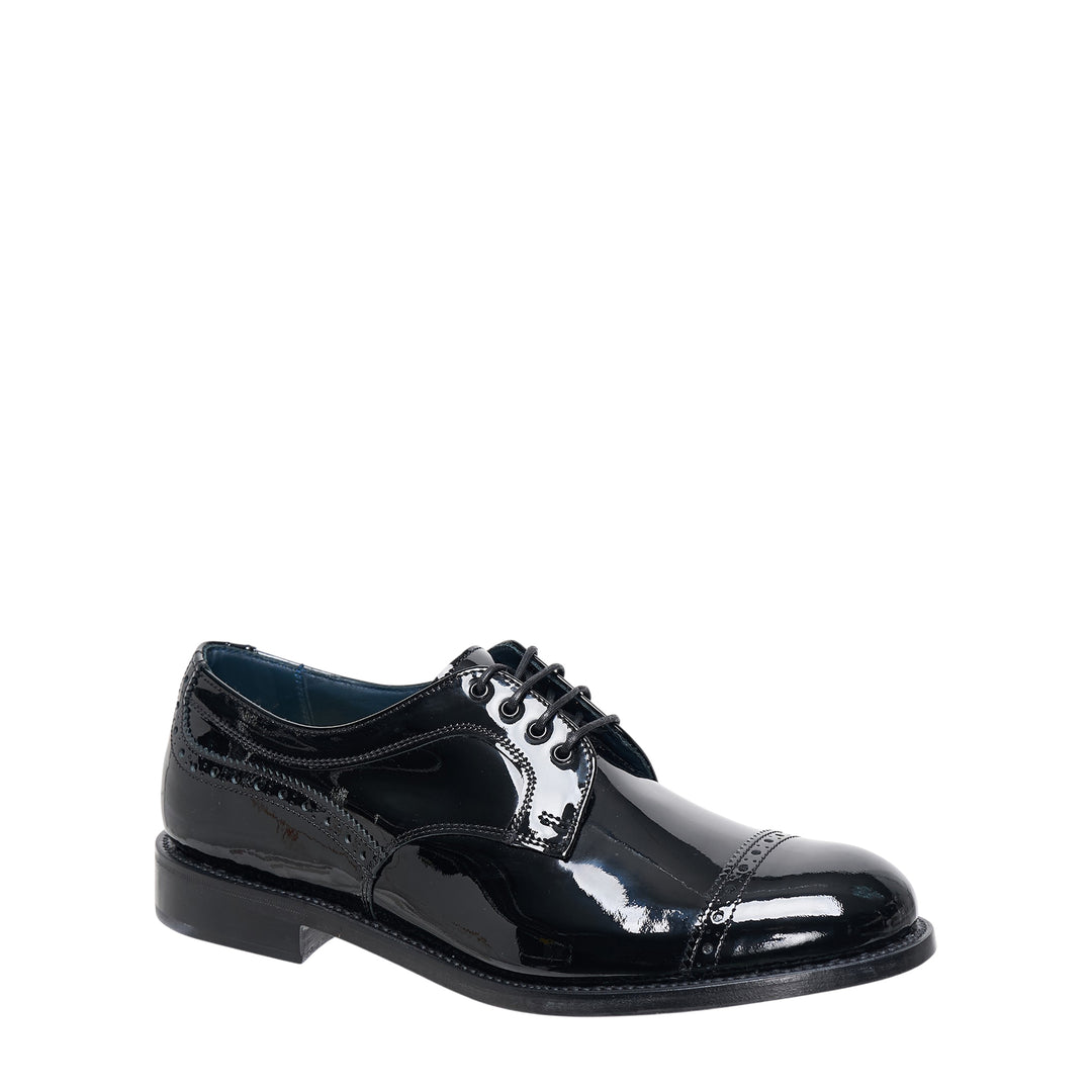 x Tricker's Patent Oxford Shoes