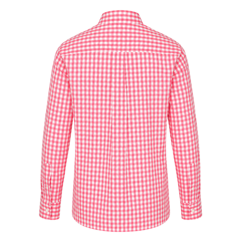 Comme des Garçons Homme black cotton compact twill long sleeve shirt with concealed placket and four patch pockets, front view