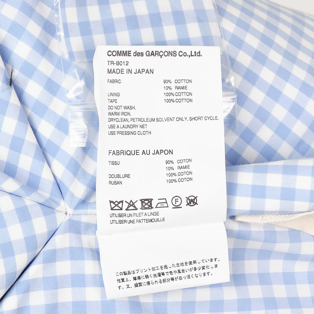 Puff Silhouette Patchwork Blouse