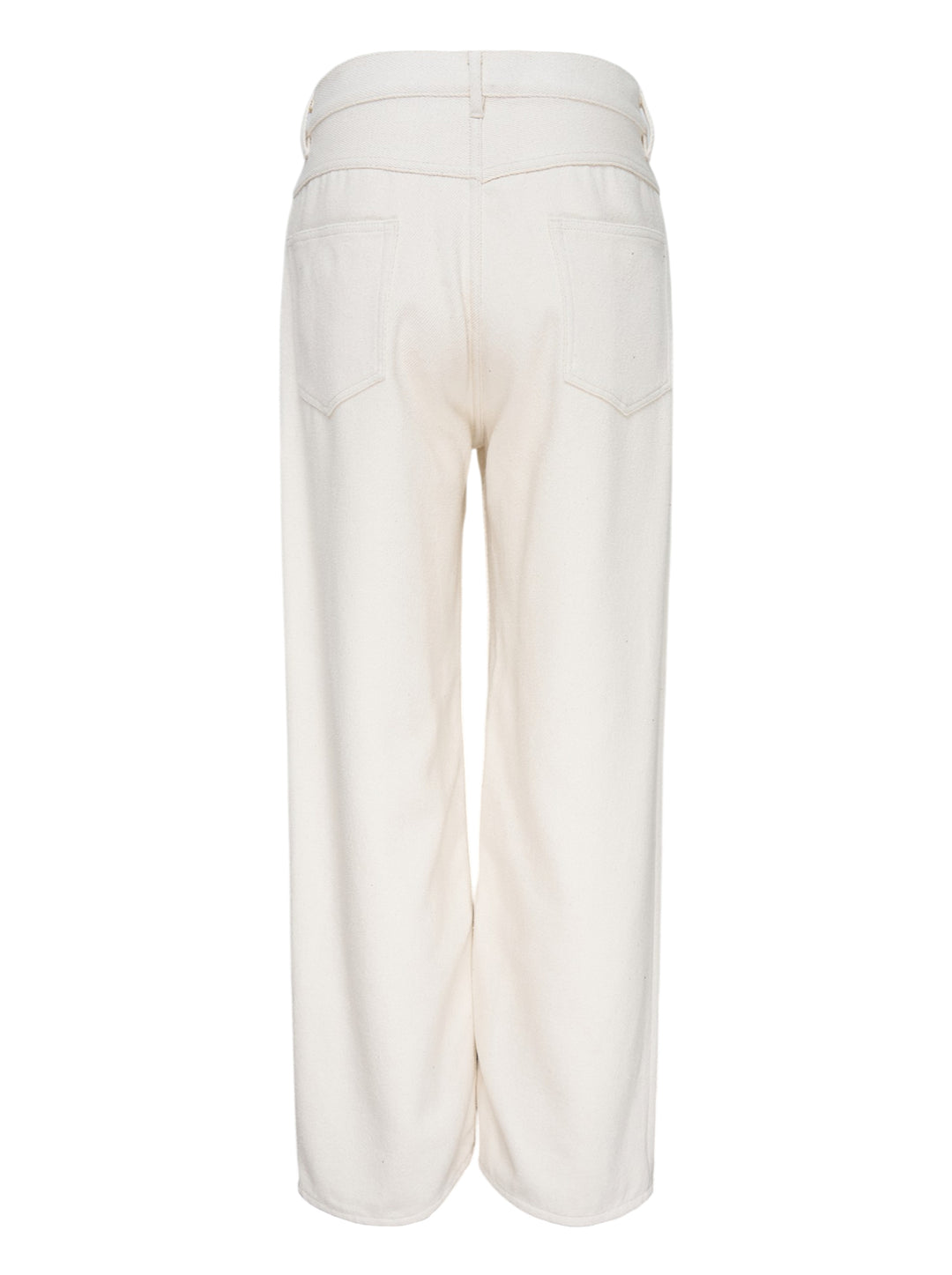 AURALEE Silk Nep Denim 5-Pocket Wide Pants - view 2