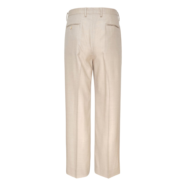 Super Light Wool Two-Tuck Slacks