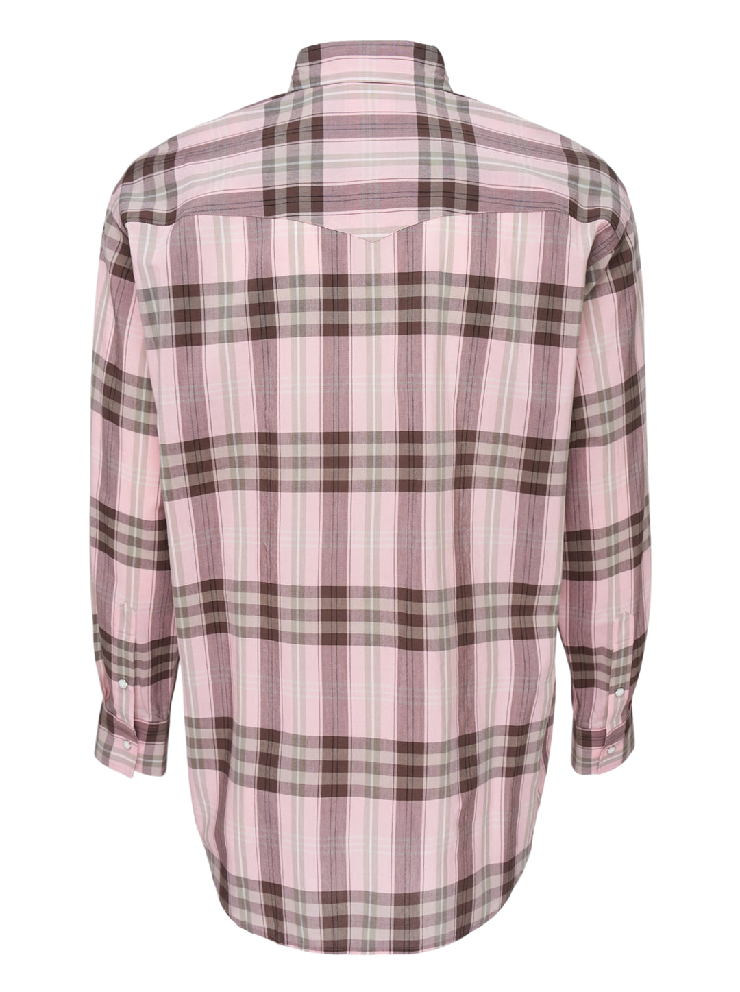 AURALEE High Twist Cotton Silk Check Shirt - view 2