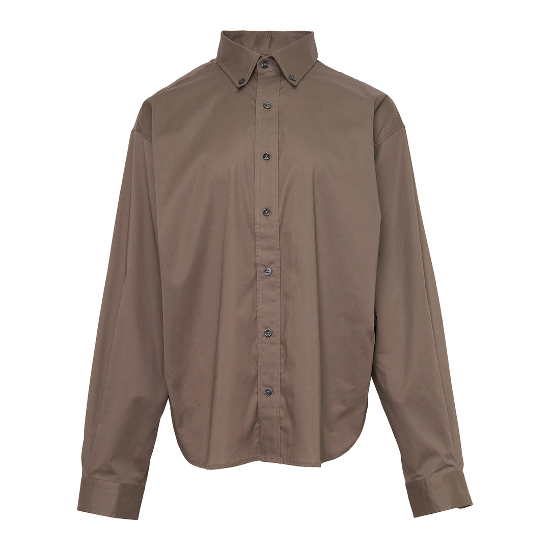 Belted Button Down Blouse
