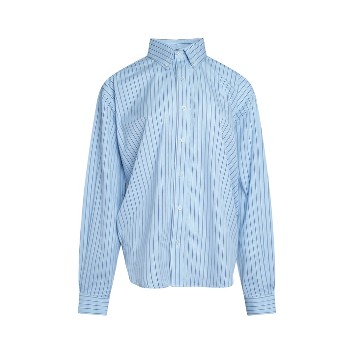 Belted Button Down Blouse