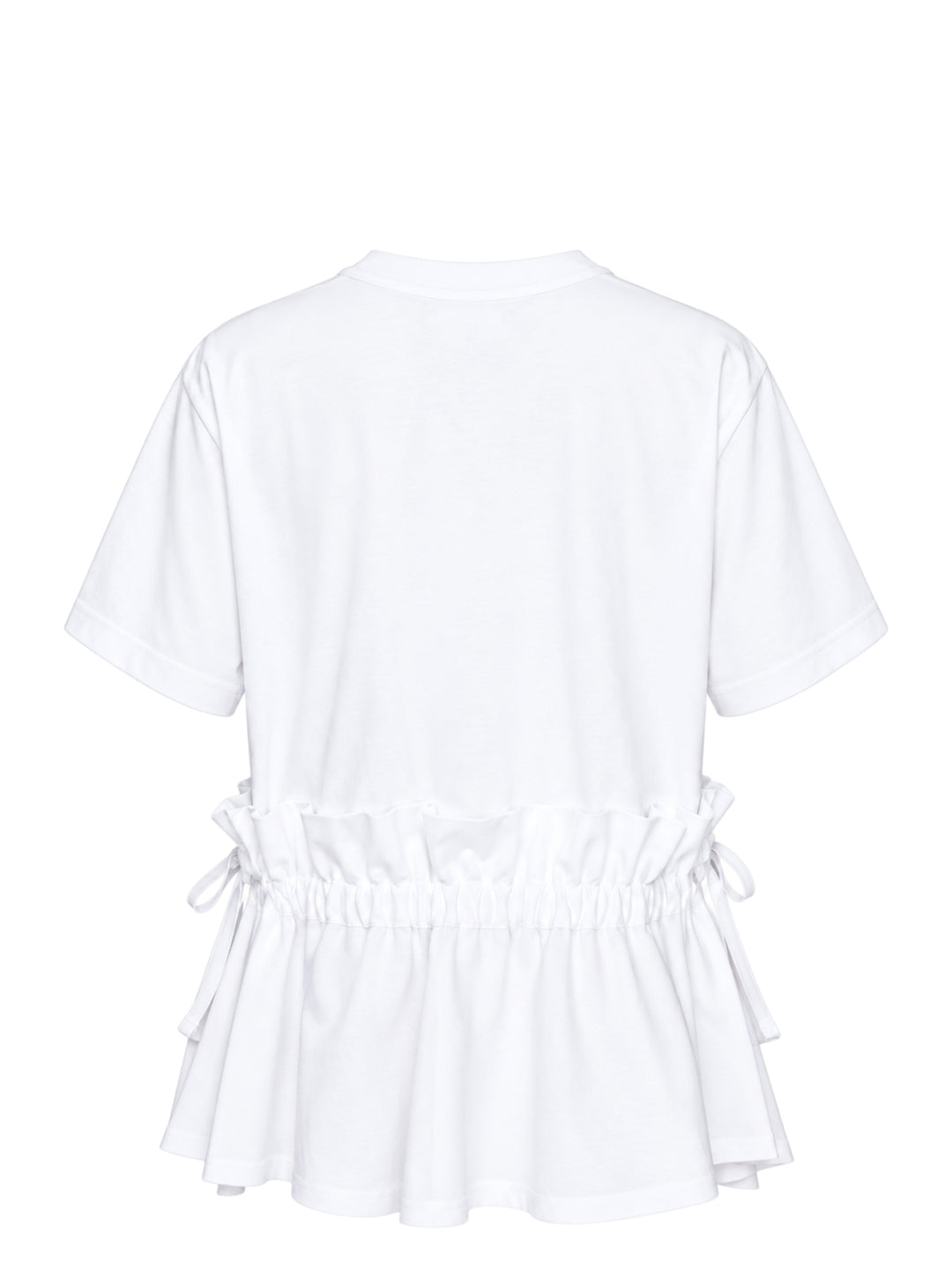 Noir Kei Ninomiya Short Sleeve Gathered Peplum Tee - view 2