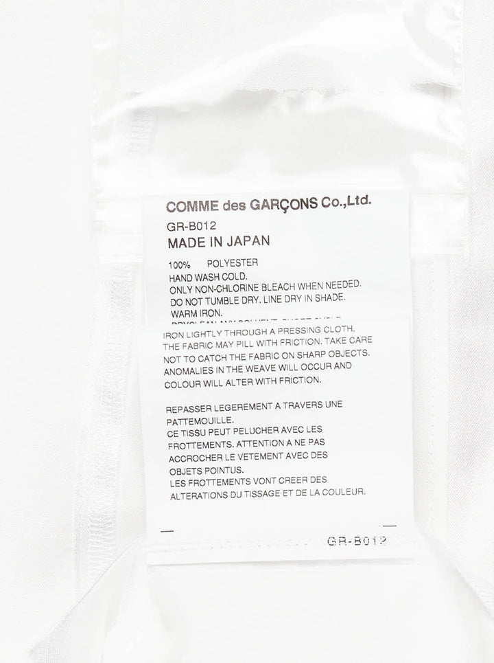 COMME des GARCONS Satin Cape Sleeve Blouse - view 3