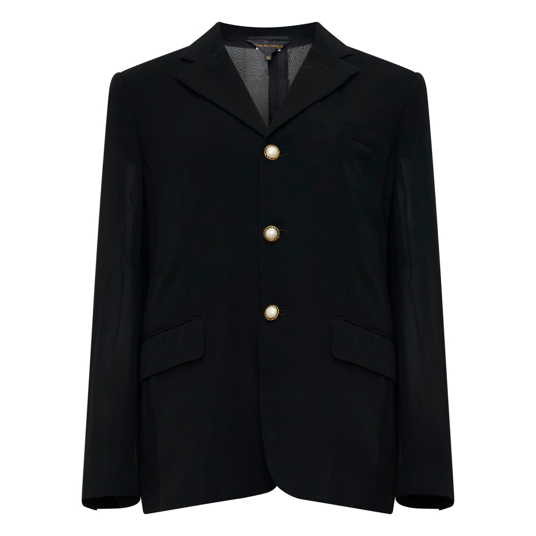 Notch Lapel Tailored Blazer
