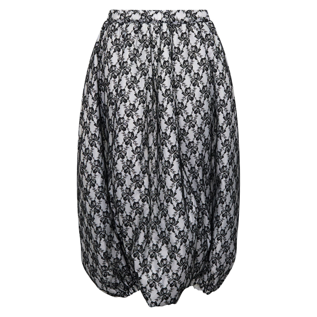Voluminous Lace Parachute Pants