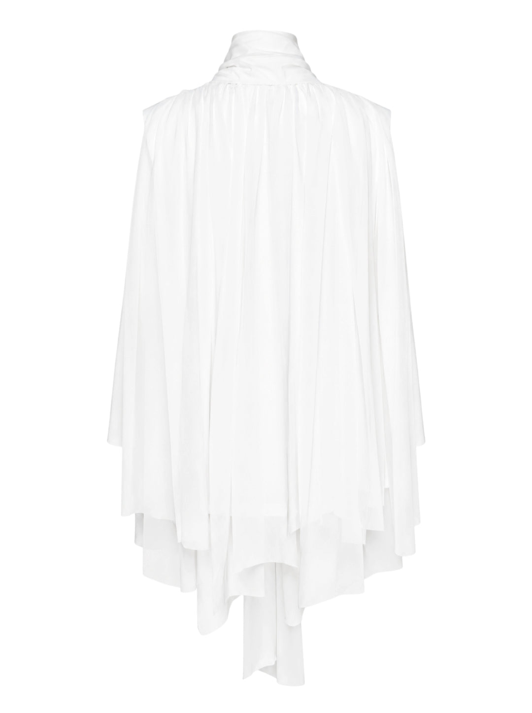 COMME des GARCONS Sheer Pleated Tie-Neck Dress - view 2