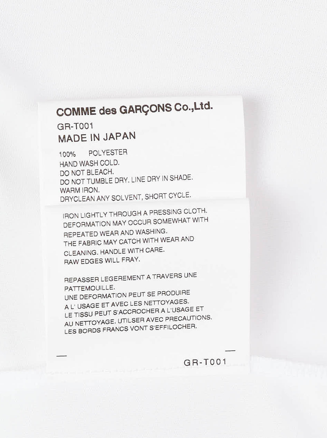 COMME des GARCONS Sheer Pleated Tie-Neck Dress - view 4