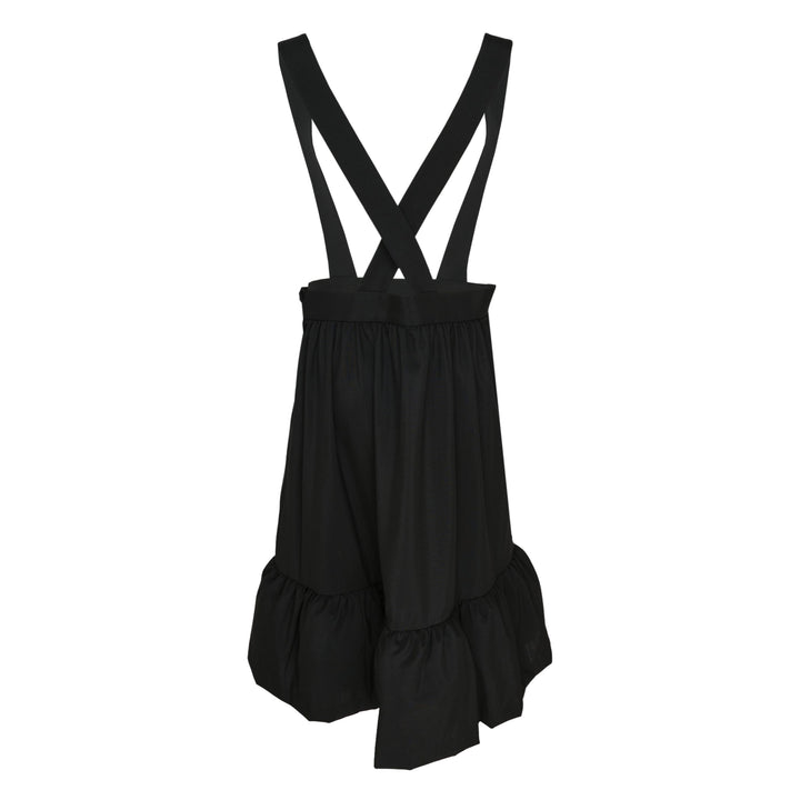 Cross-Back Flare Pinafore Dress