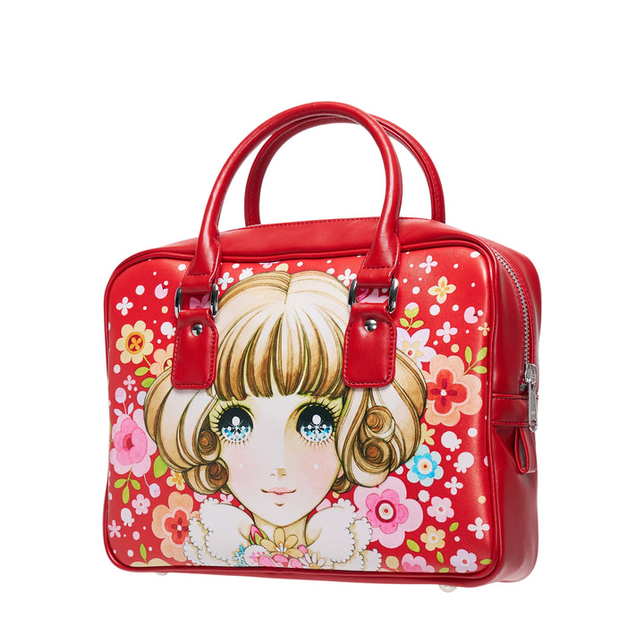 Ruched Cascading Tote Bag