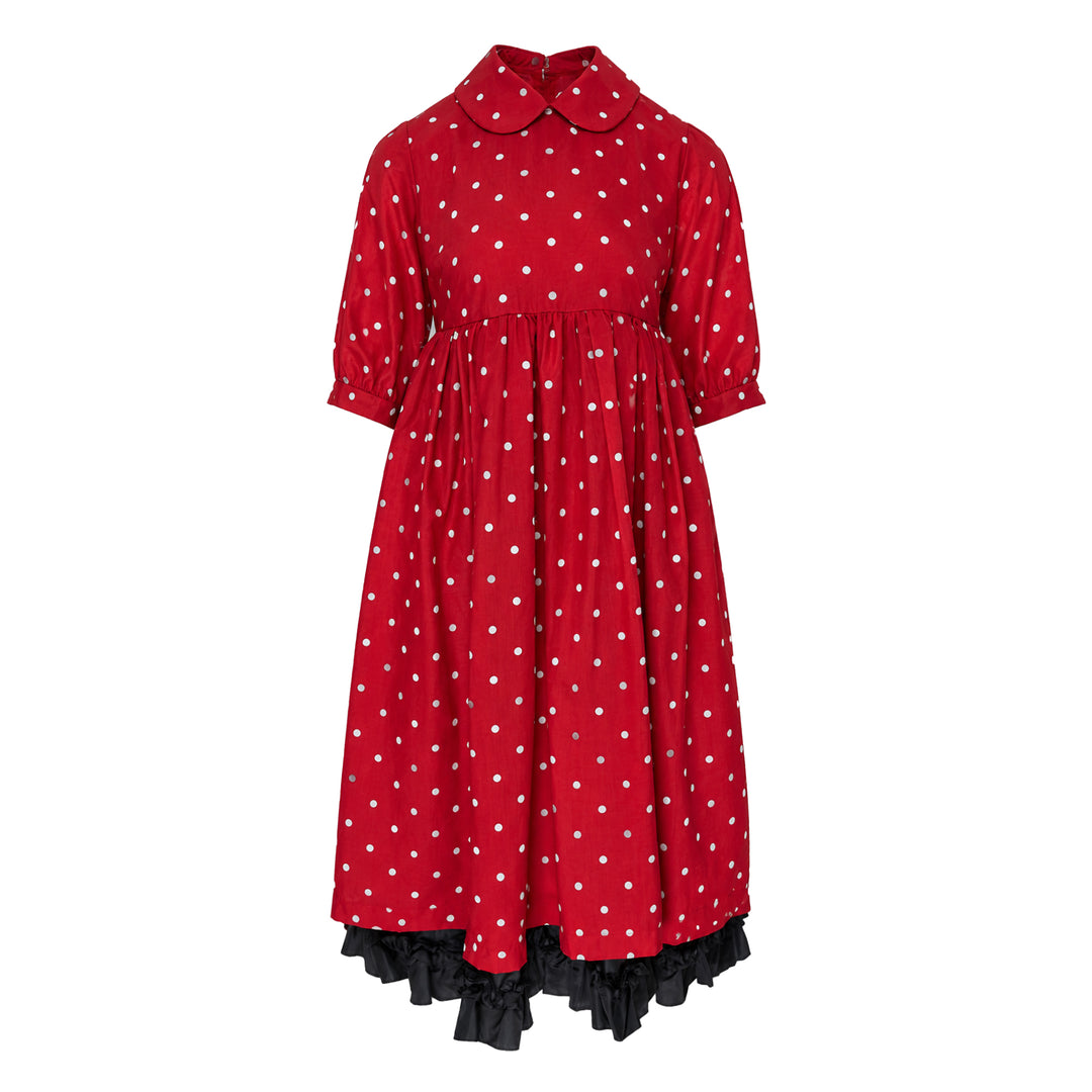 Oversized Polka Dot Dress