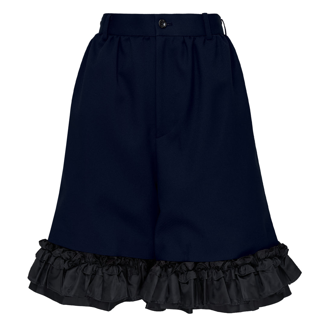 Elastic Waist Wide Leg Pants