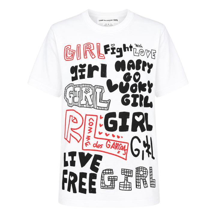 Girl Graphic Print Tee