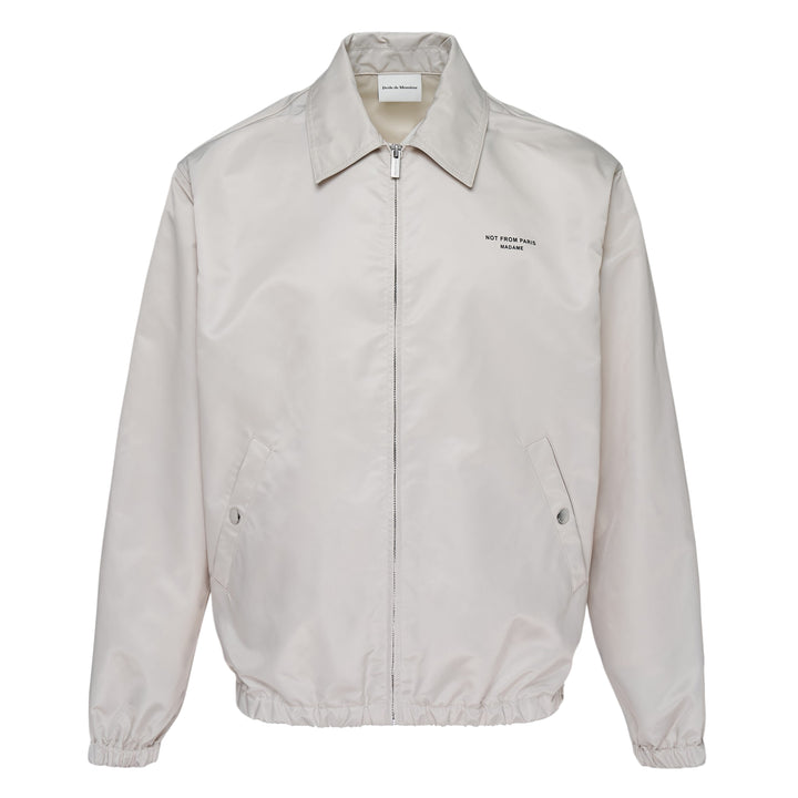 Slogan Nylon Blouson Jacket