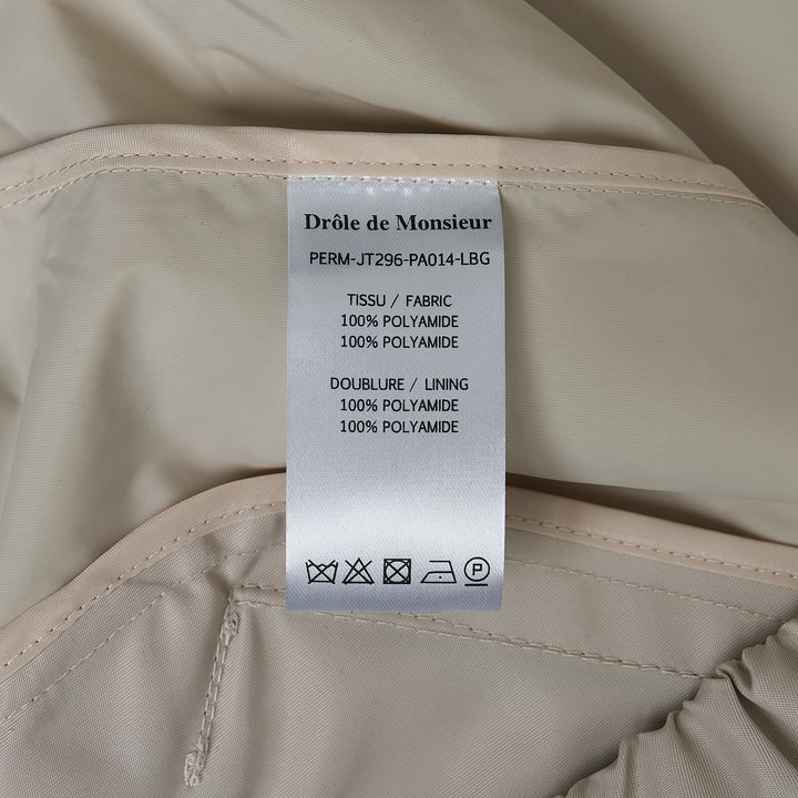 Slogan Nylon Blouson Jacket