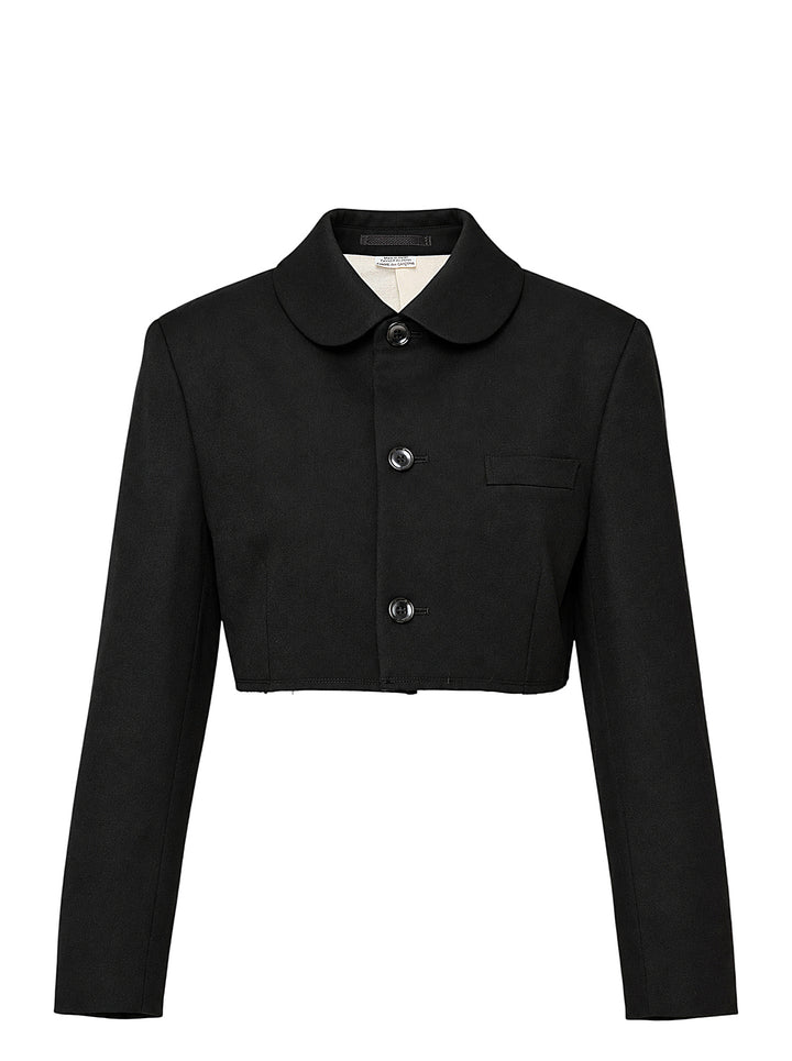 COMME des GARCONS COMME des GARCONS Sculptural Asymmetric Blazer - view 2