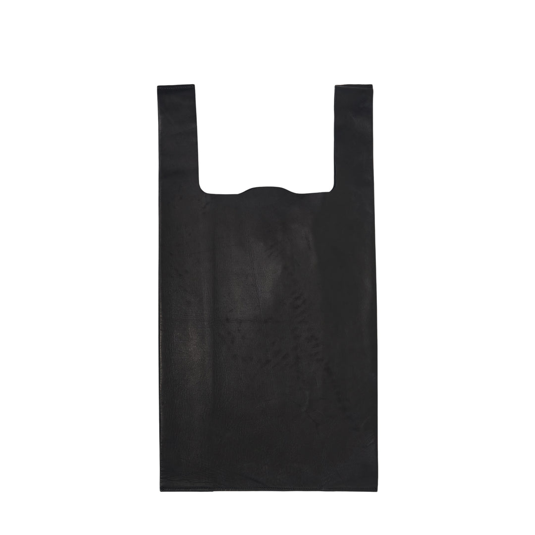Medium Straight-Cut Leather Tote