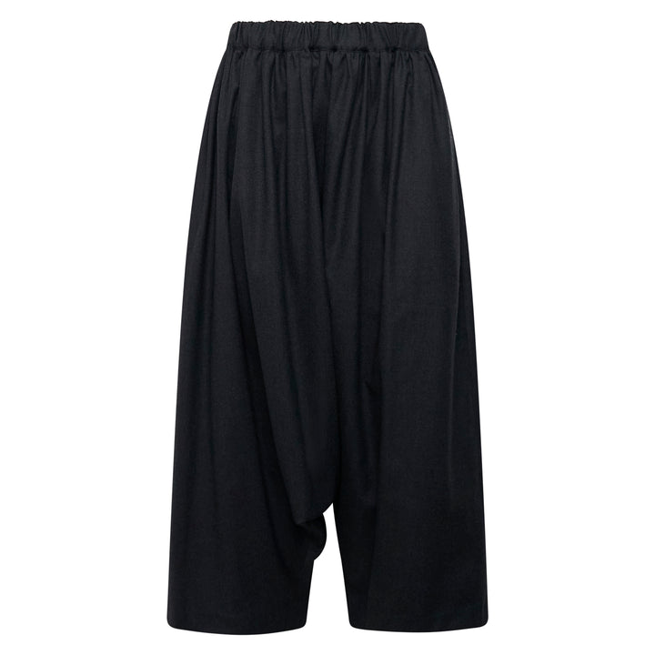Elastic Waist Wide Leg Pants