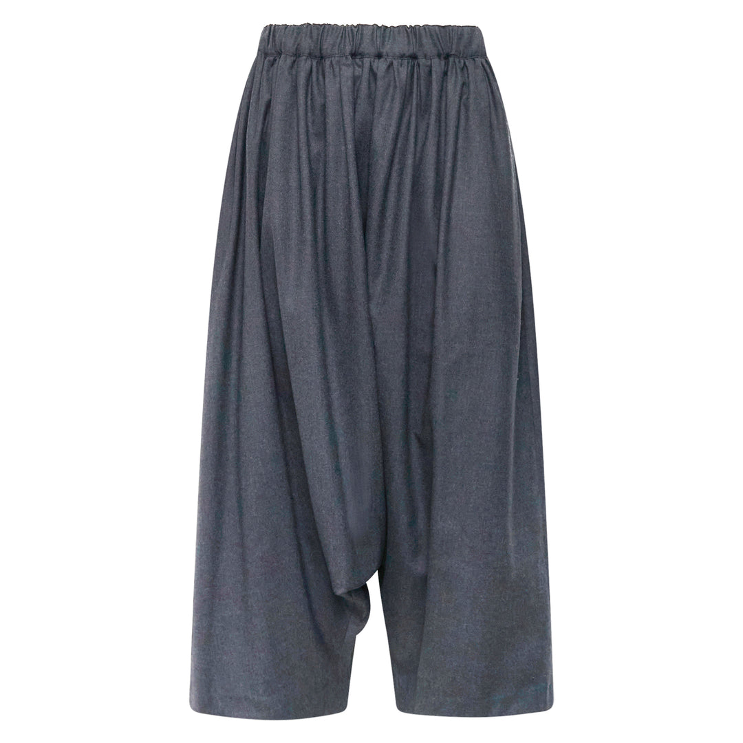 Elastic Waist Wide Leg Pants