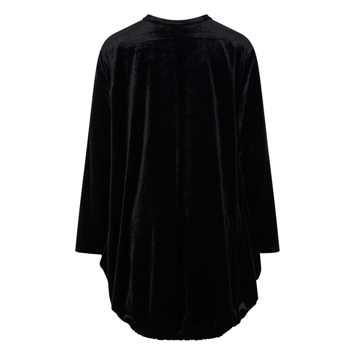 Oversized Layered Gathered Tee