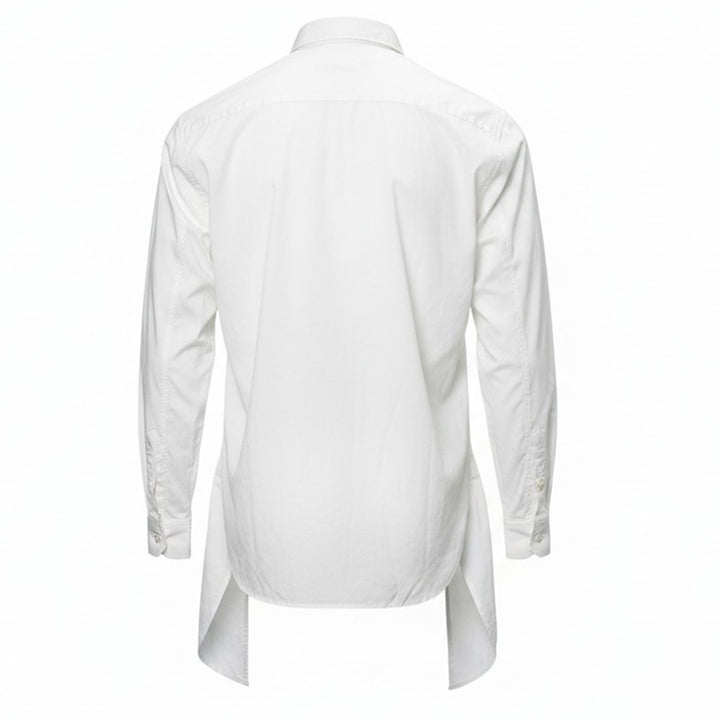 COMME des GARCONS HOMME PLUS Long Sleeve Draped Shirt - view 2