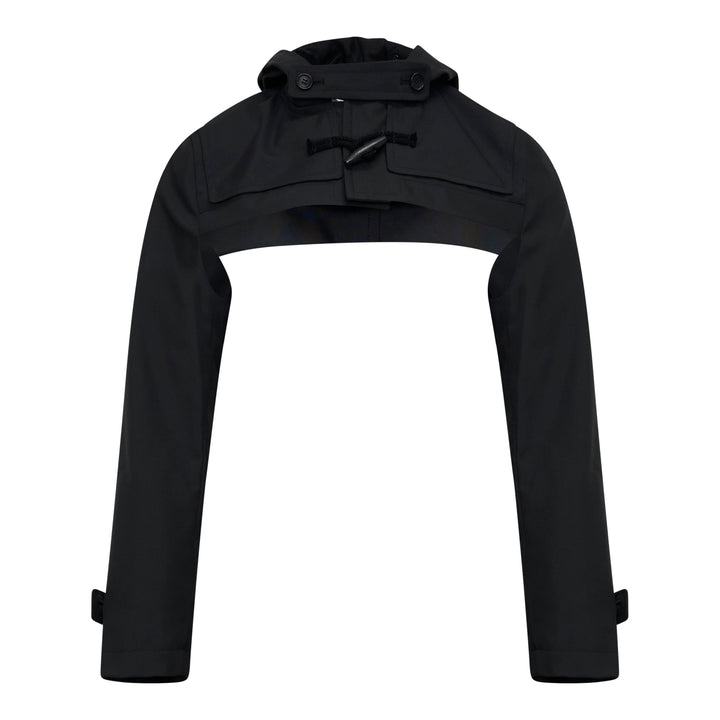 Cropped Duffle Bolero Jacket