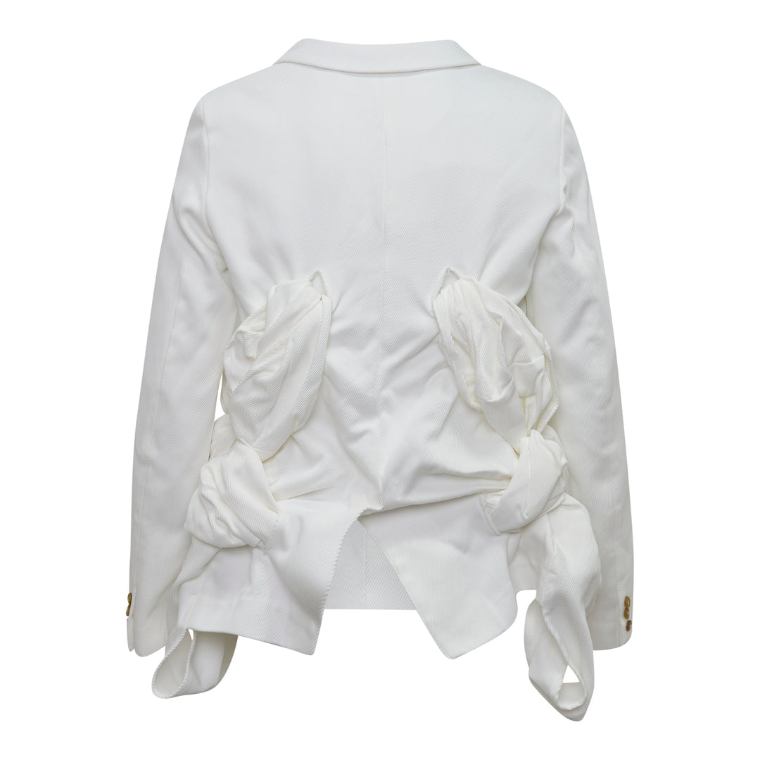 Heavy Kersey Ruched Jacket