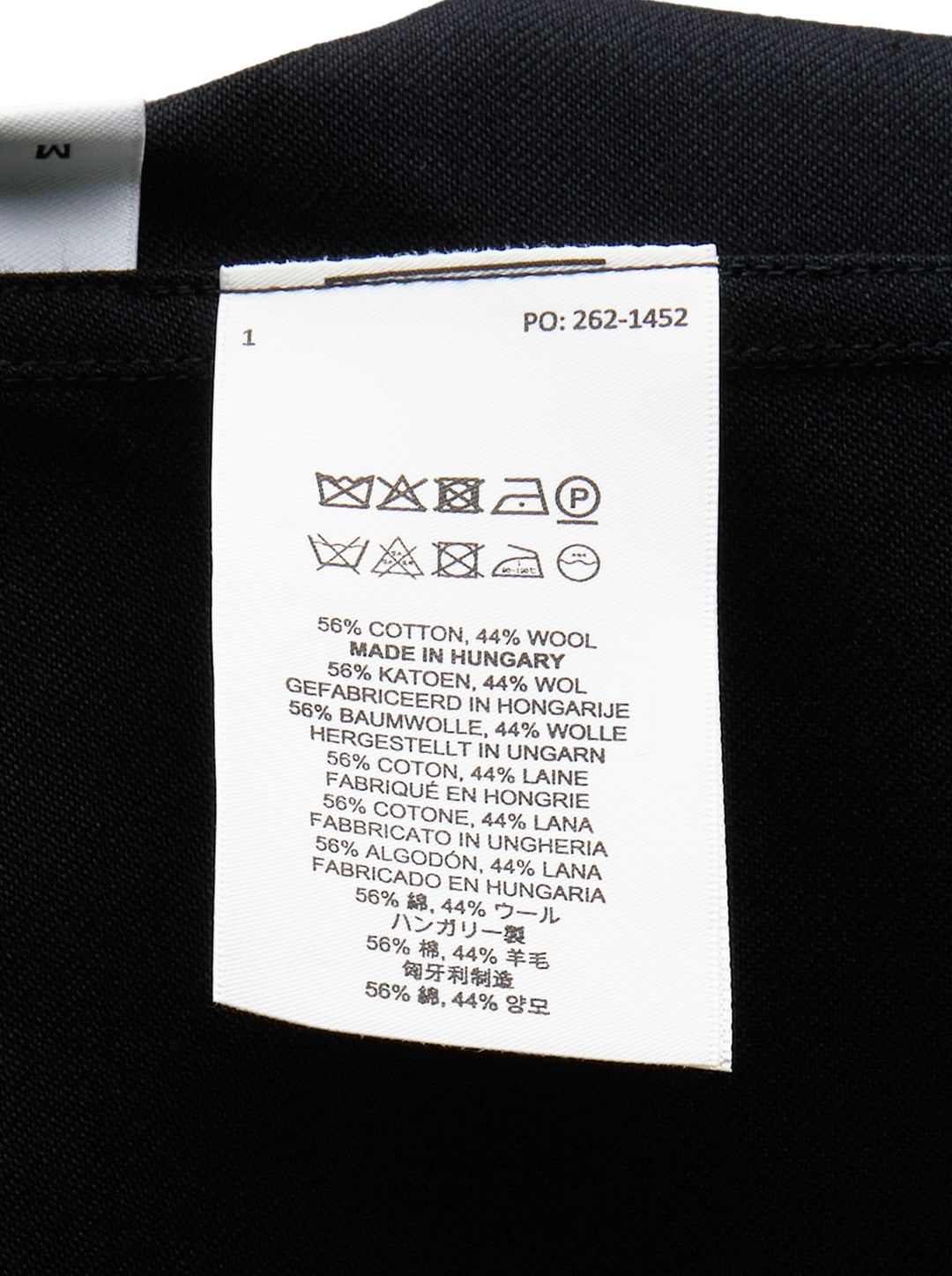 Dries Van Noten black loose fit long sleeve zipped overshirt with silver zip fastening, spread collar, and chest flap pocket with snap button - view 3