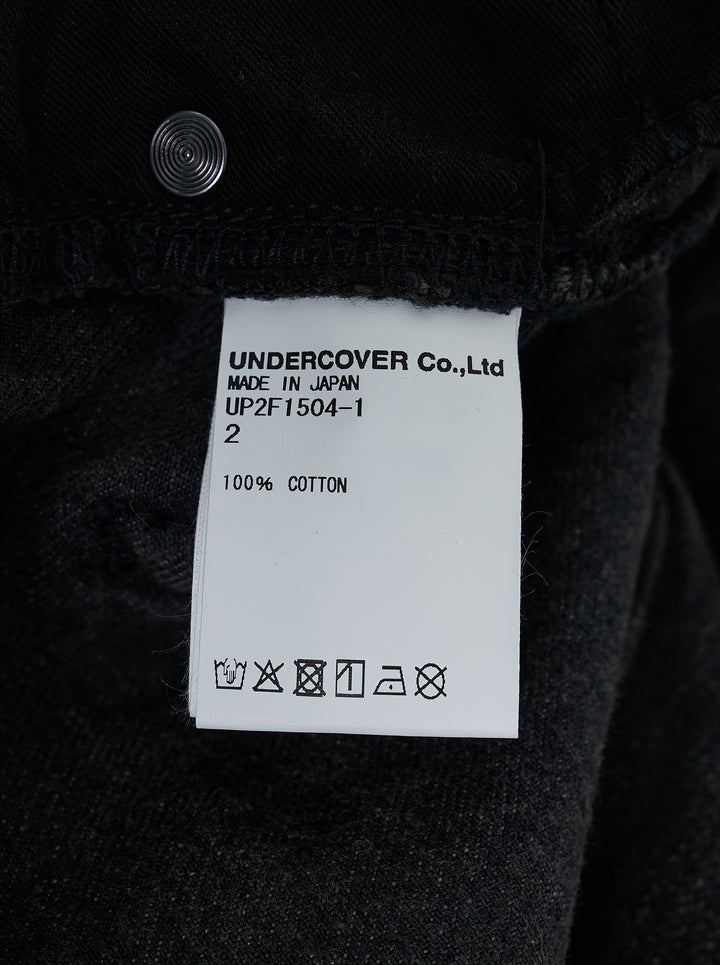 UNDERCOVER Lace Strip Jeans - view 4