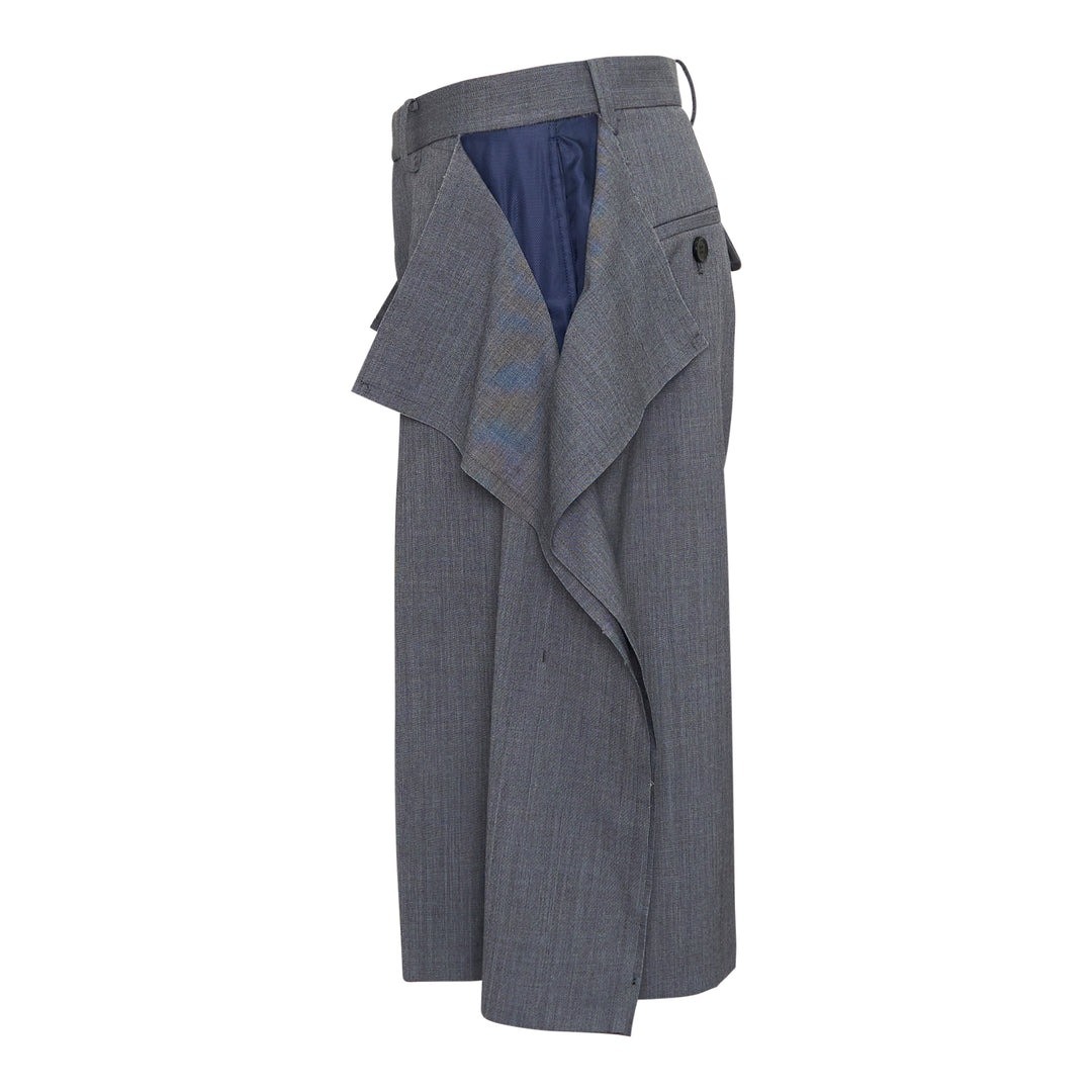 Tailored Side Flap Shorts