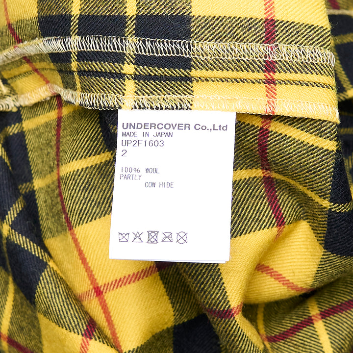 Checked Wrap Skirt