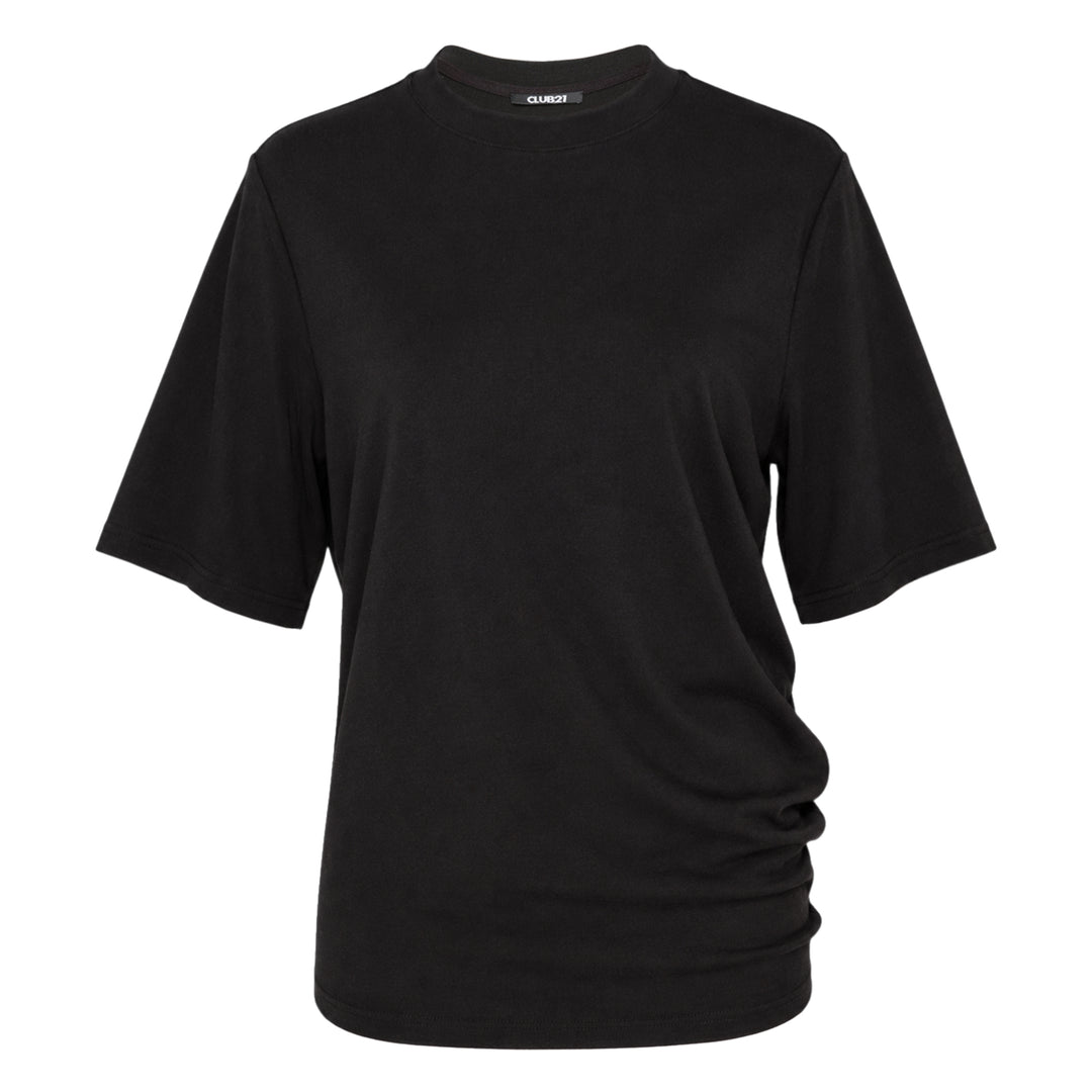 Willa High Stretch Mock Neck Top