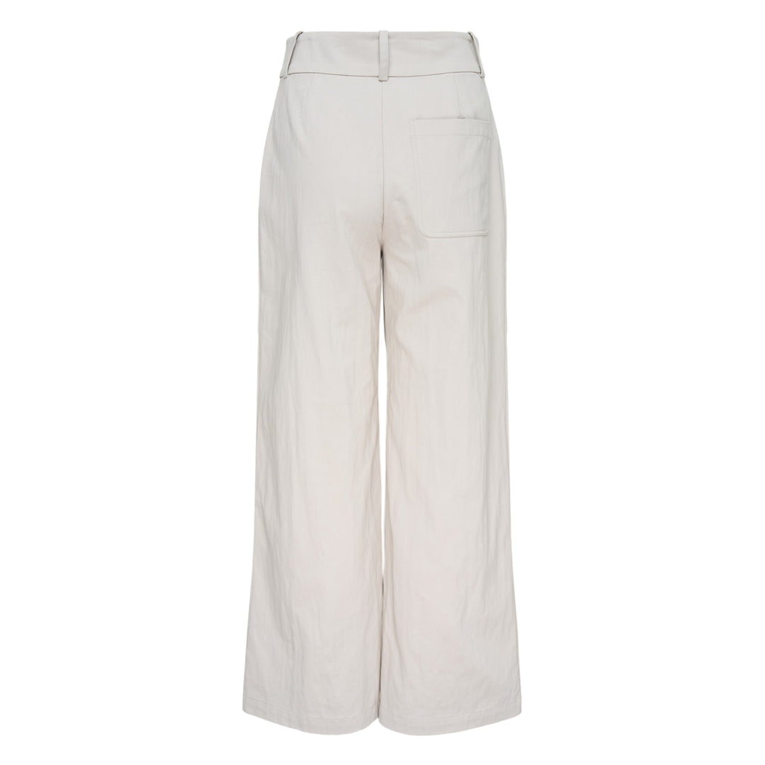 Adele Wide-Leg Nylon Cotton Pants