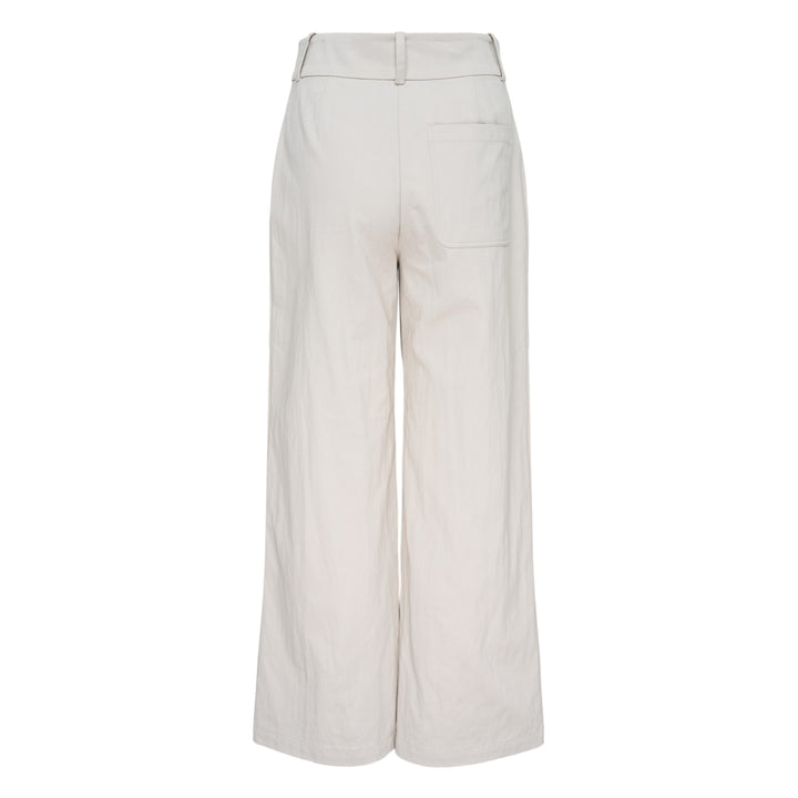 Adele Wide-Leg Nylon Cotton Pants